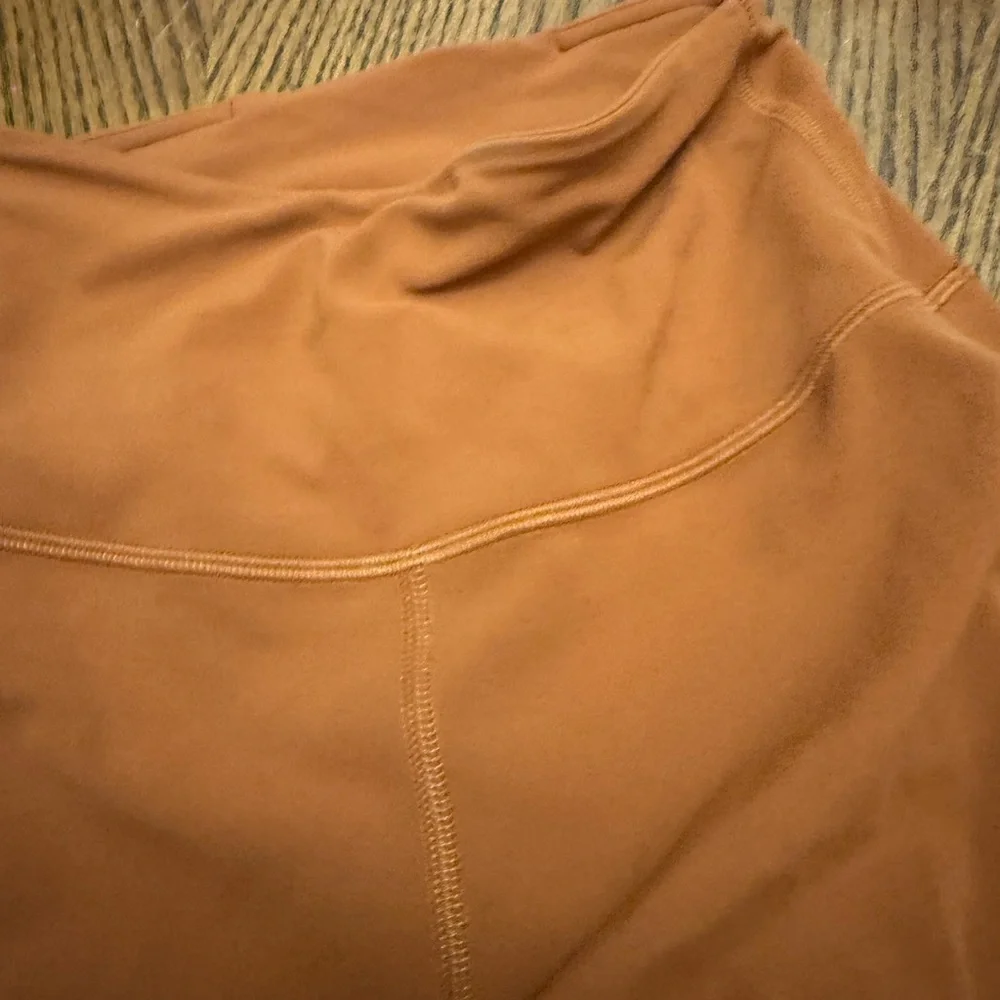 lululemon athletica Burnt Orange Flare Leggings - Picture 6 of 8